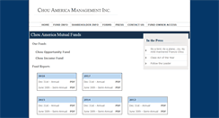 Desktop Screenshot of chouamerica.com